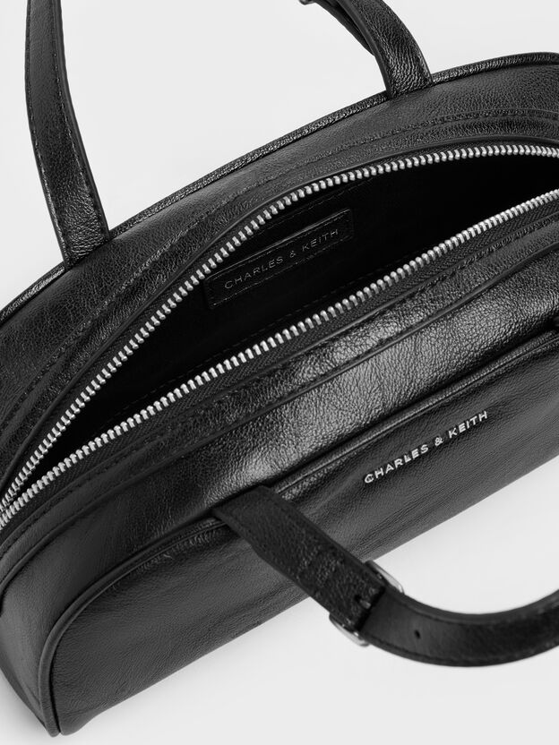 Vega Elongated Bowling Bag, Noir, hi-res