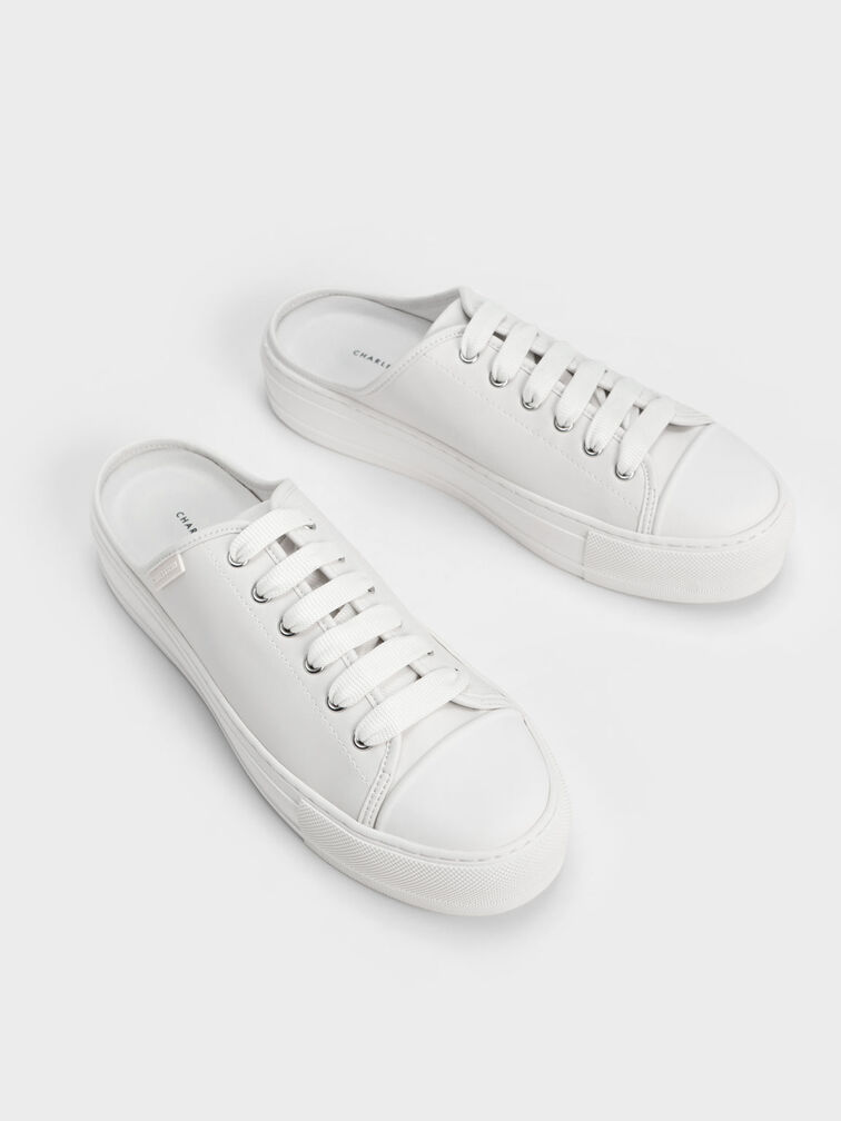 Zapatillas sin cordones, Blanco, hi-res