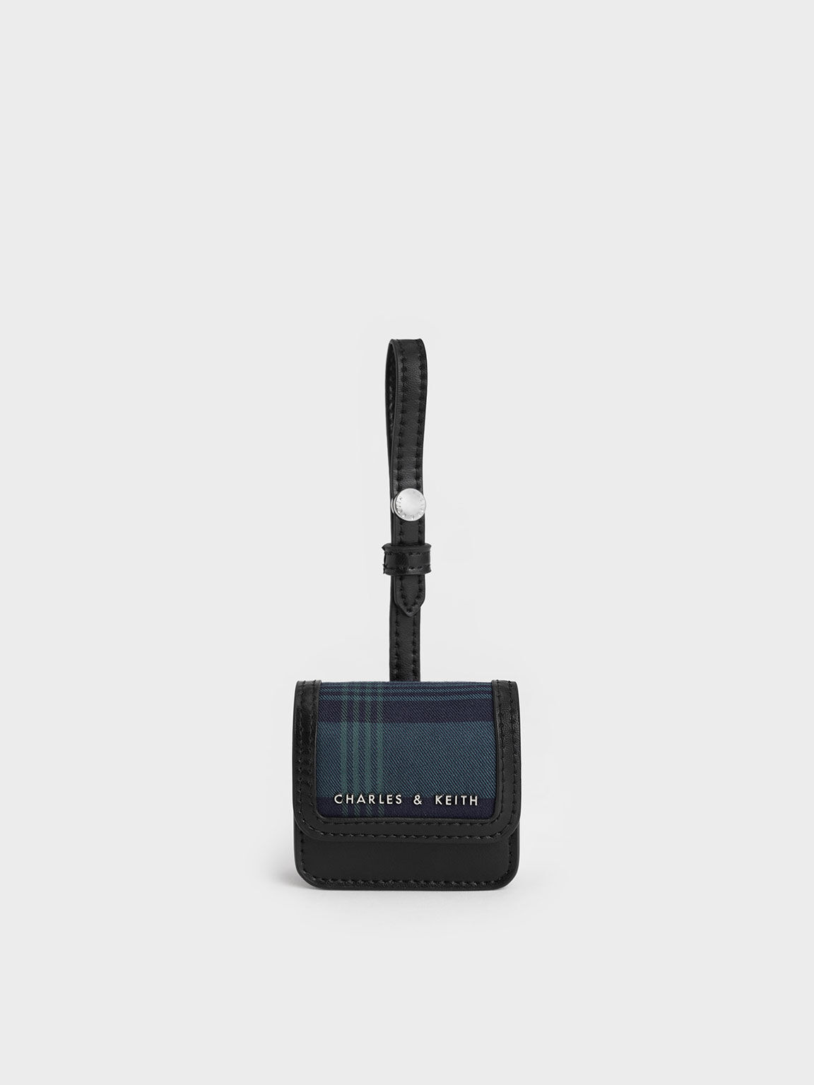 Tartan Print AirPods Pouch, Multi, hi-res