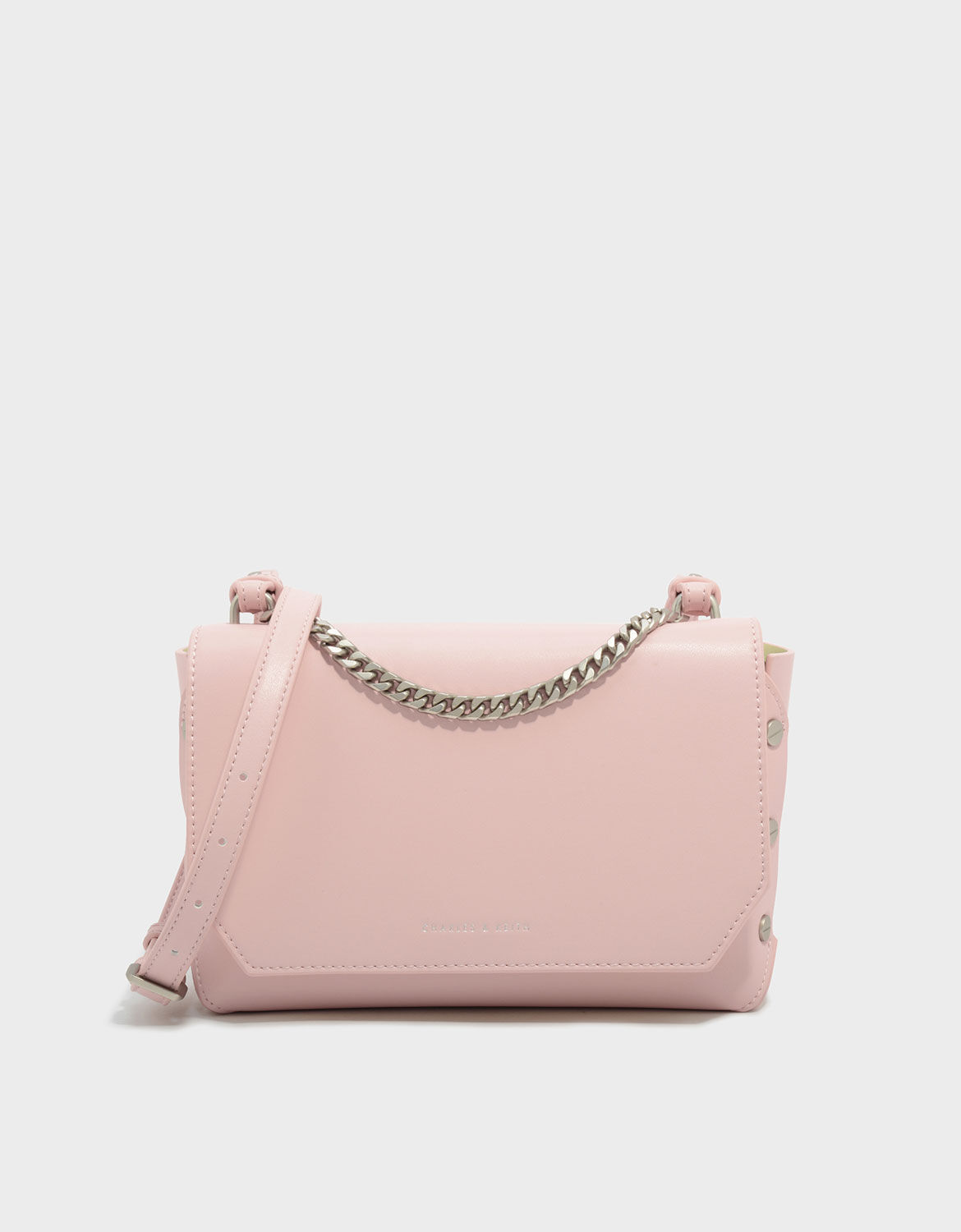 charles and keith studded bag