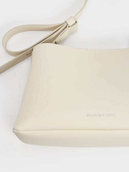 Odella Trapeze Bucket Bag, Cream, hi-res