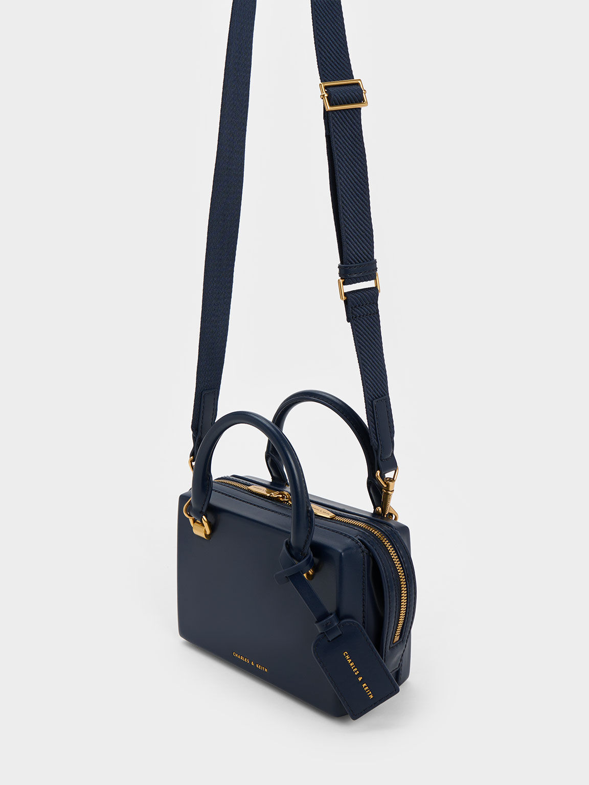 Cordele Bowling Bag, Navy, hi-res