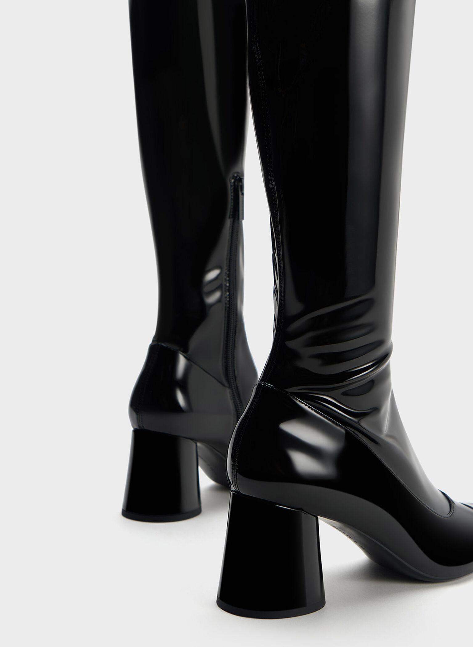 Coco Knee-High Boots, Black Box, hi-res