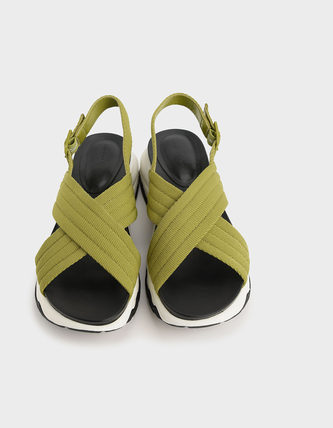 charles and keith chunky sandals