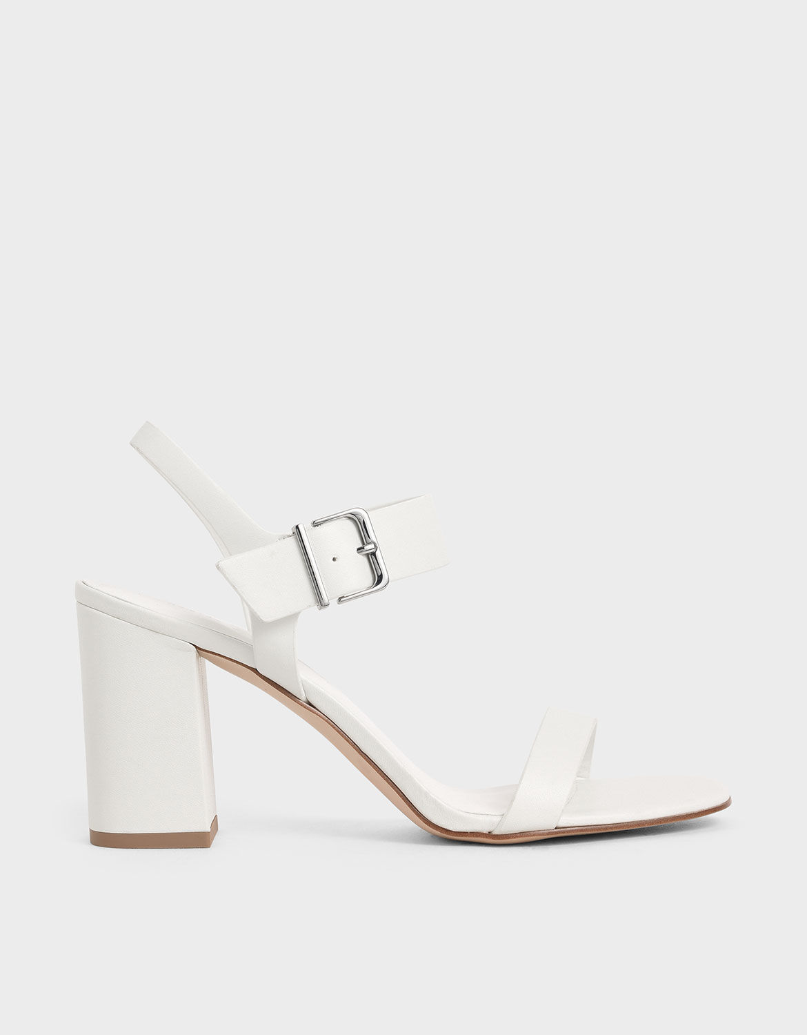 charles and keith white shoes