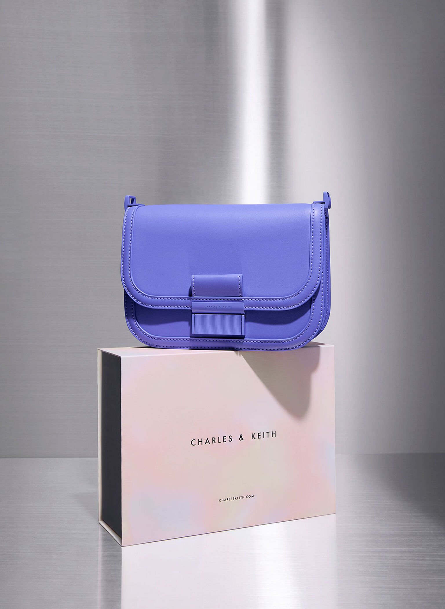 Purple Charlot Bag - CHARLES & KEITH HK