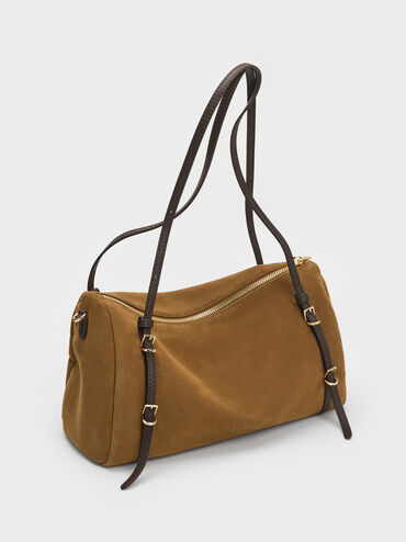 Levy Two-Tone Shoulder Bag, Sahara Sand, hi-res