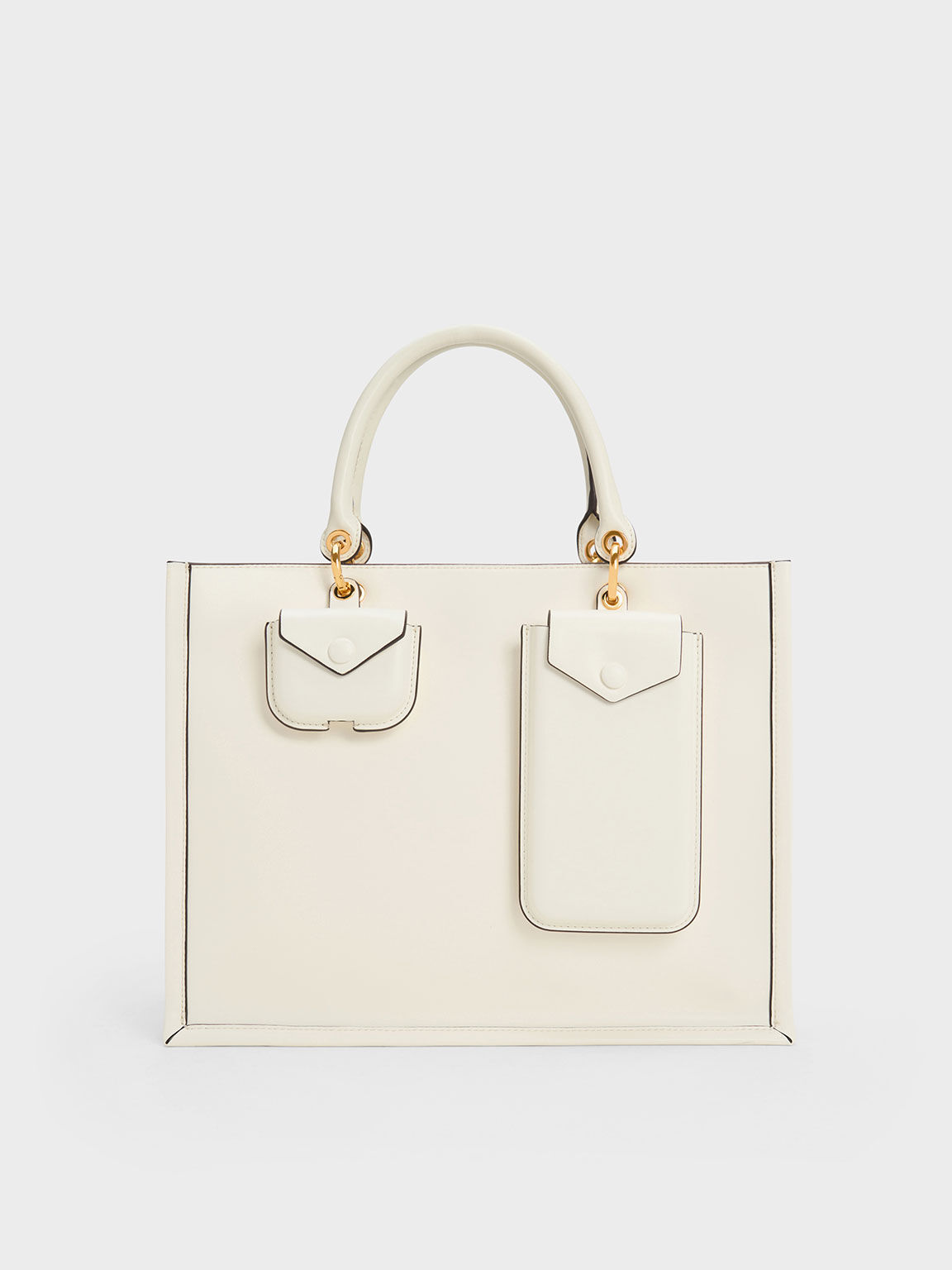 Amber Multi-Pouch Tote Bag, White, hi-res