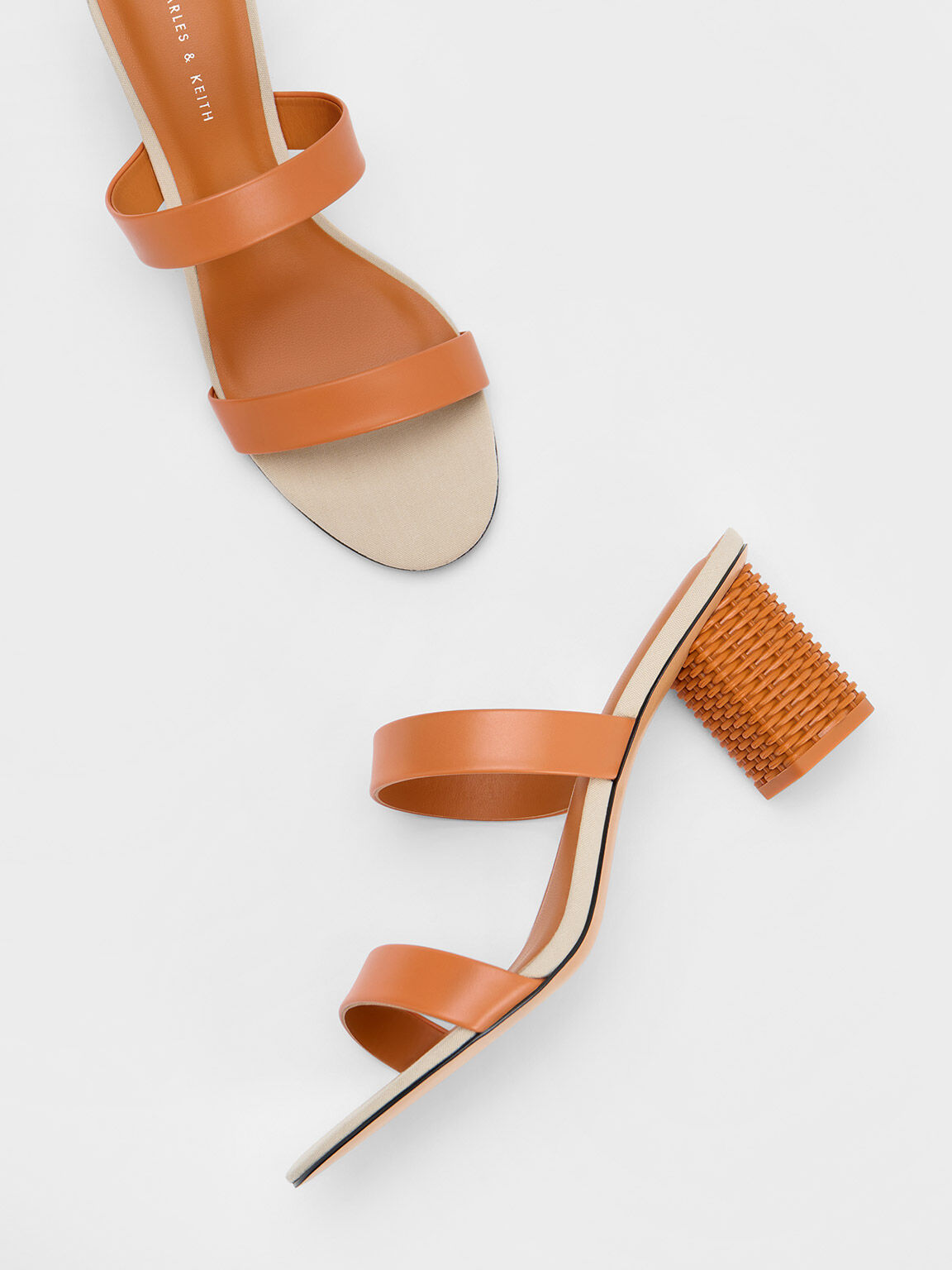 Rattan sandals top