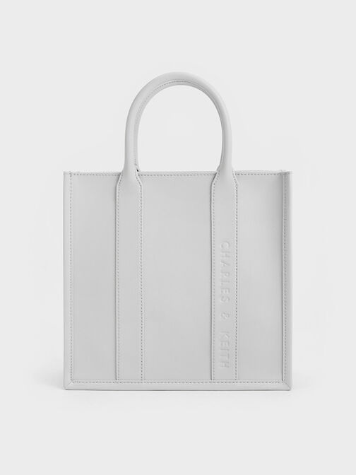 Clover Tote Bag, Grey, hi-res