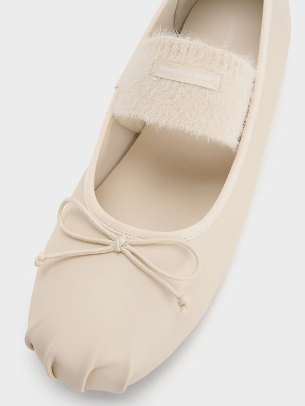 Winona Mary Jane Flats, Chalk, hi-res