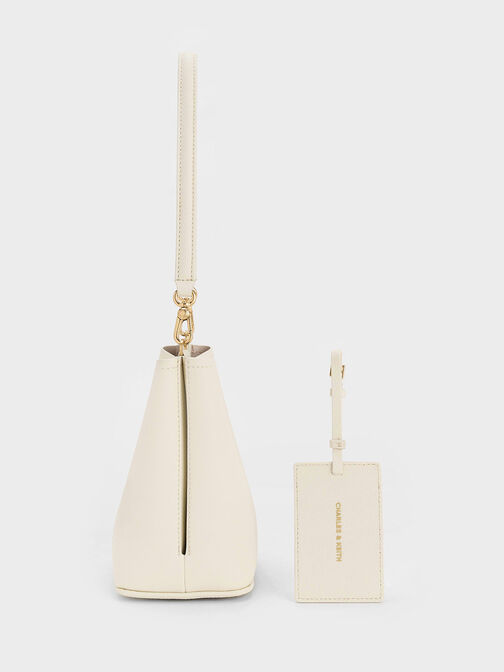 Alcott Bucket Bag, Cream, hi-res