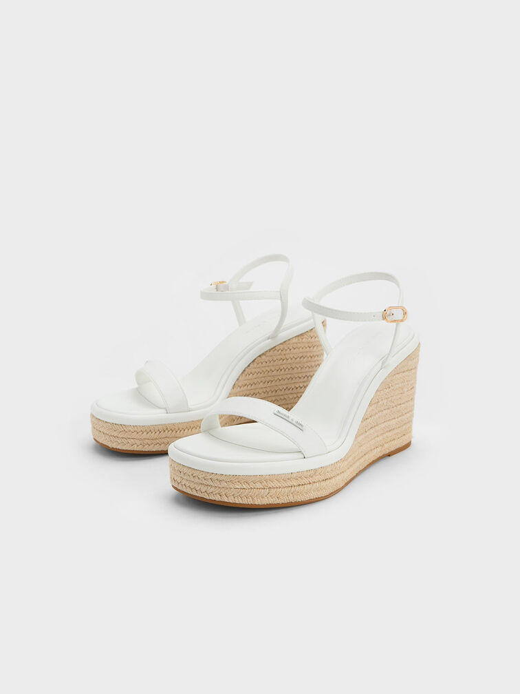 Espadrille Wedges, Chalk, hi-res