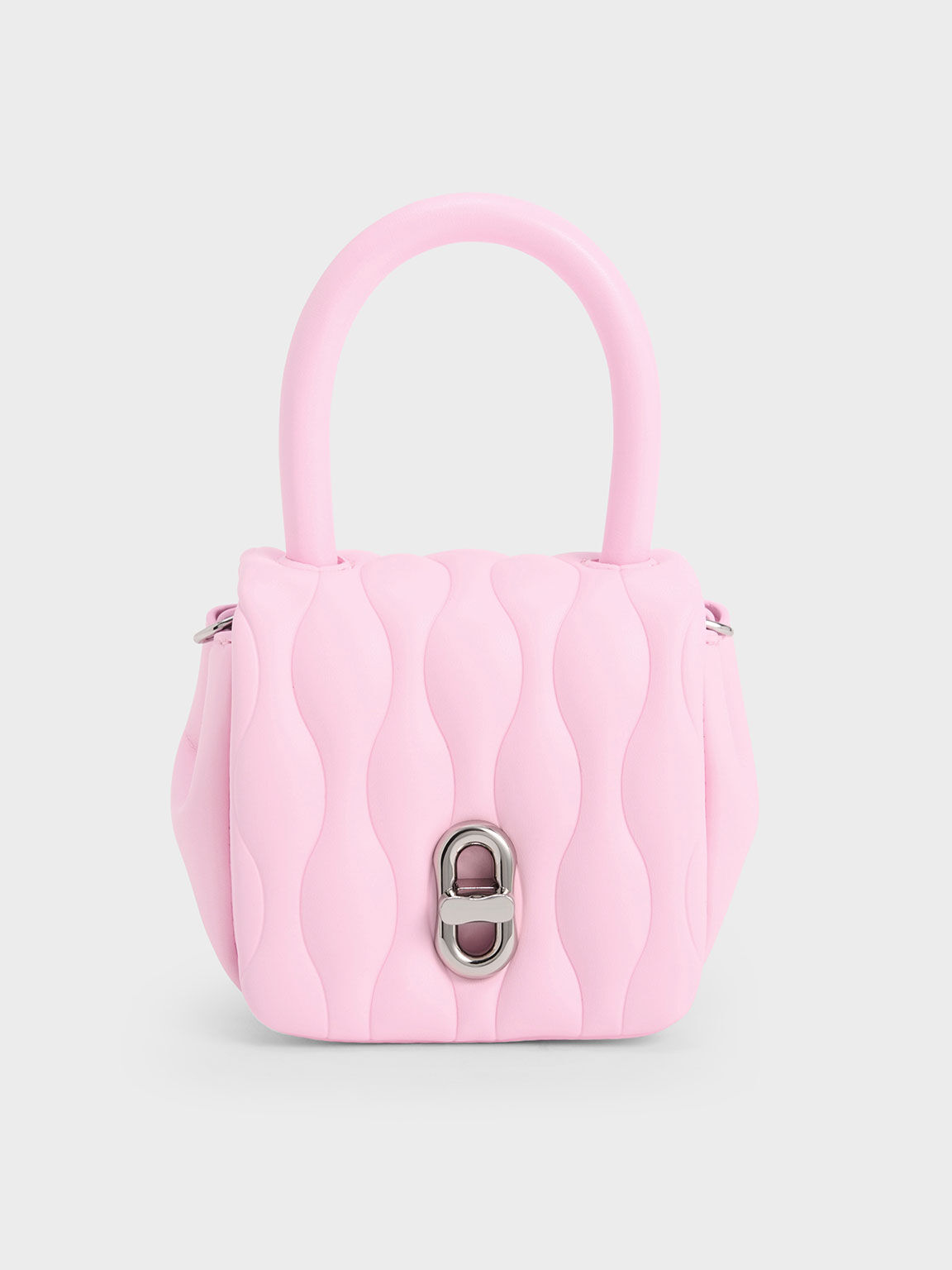 Iva Padded Mini Bag, Pink, hi-res