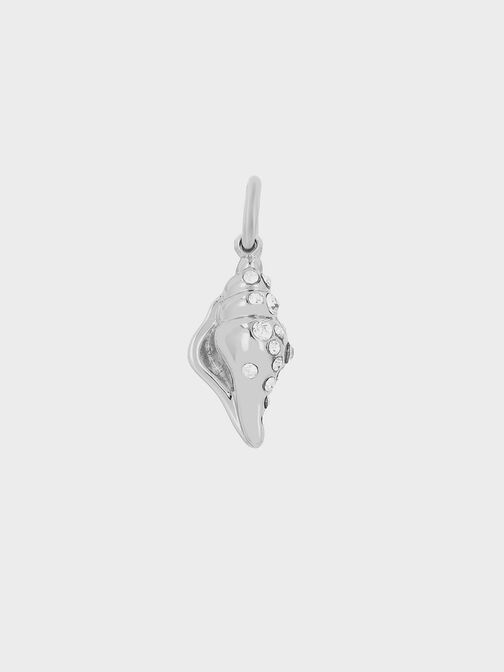 Oceana Crystal Charm, Silver, hi-res