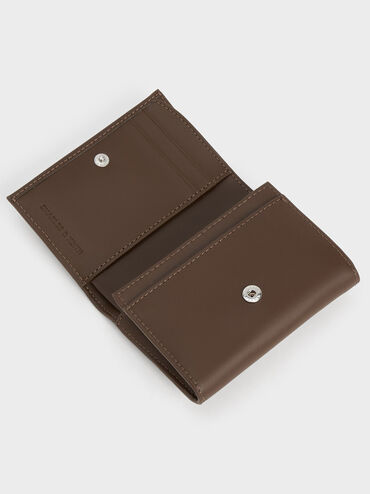 Daylla Wallet, Dark Brown, hi-res