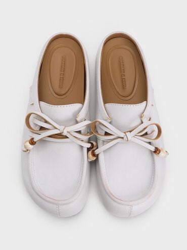 Gale 懶人穆勒鞋, 白色, hi-res