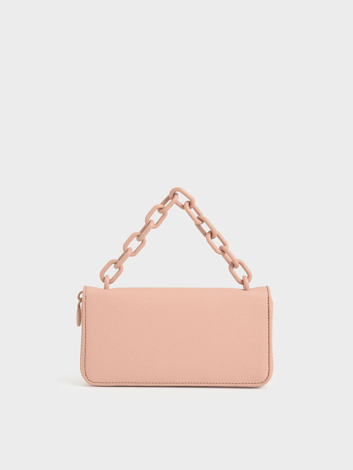 Chain Link Long Wallet, Blush, hi-res