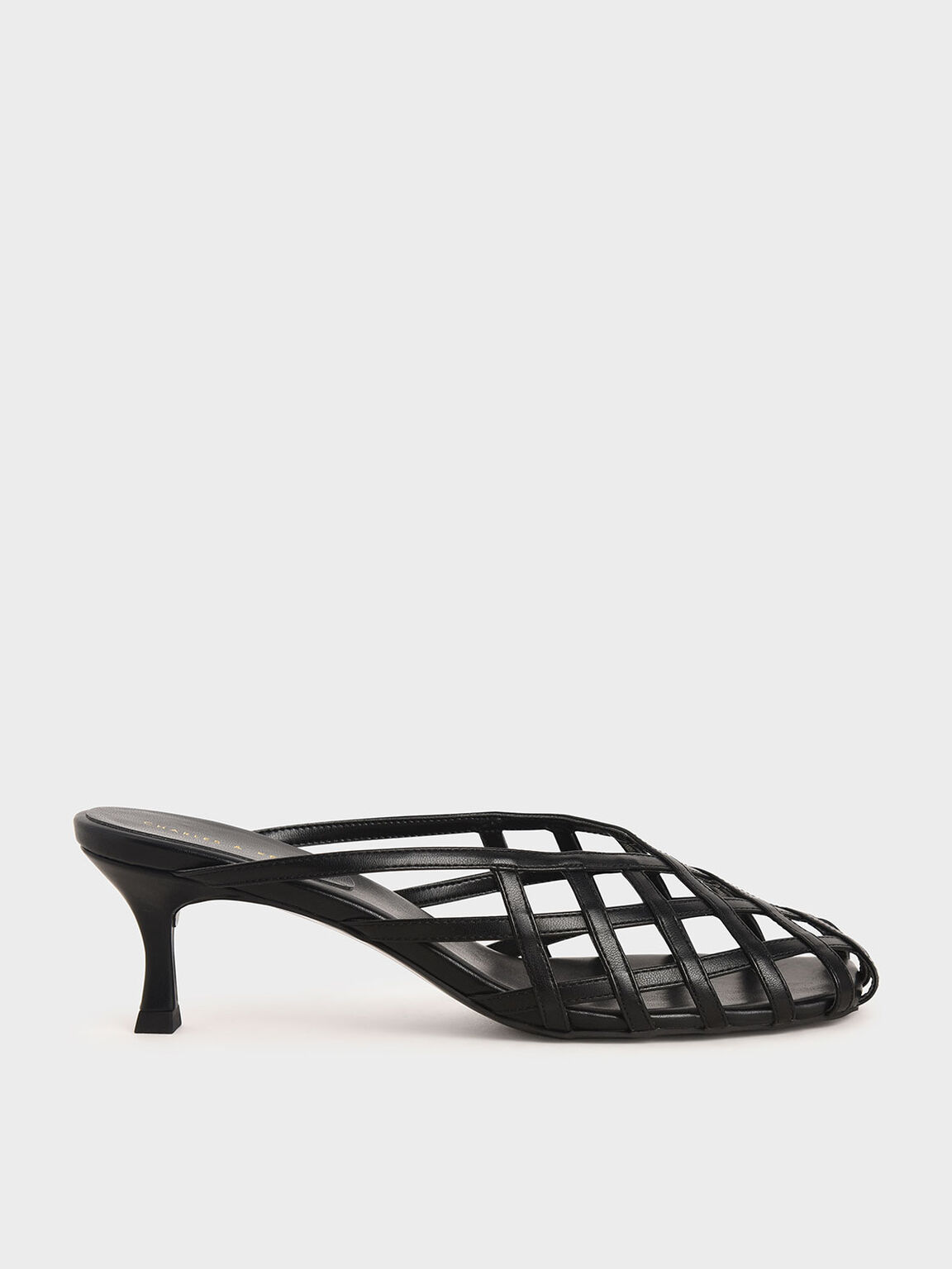 black square toe mules