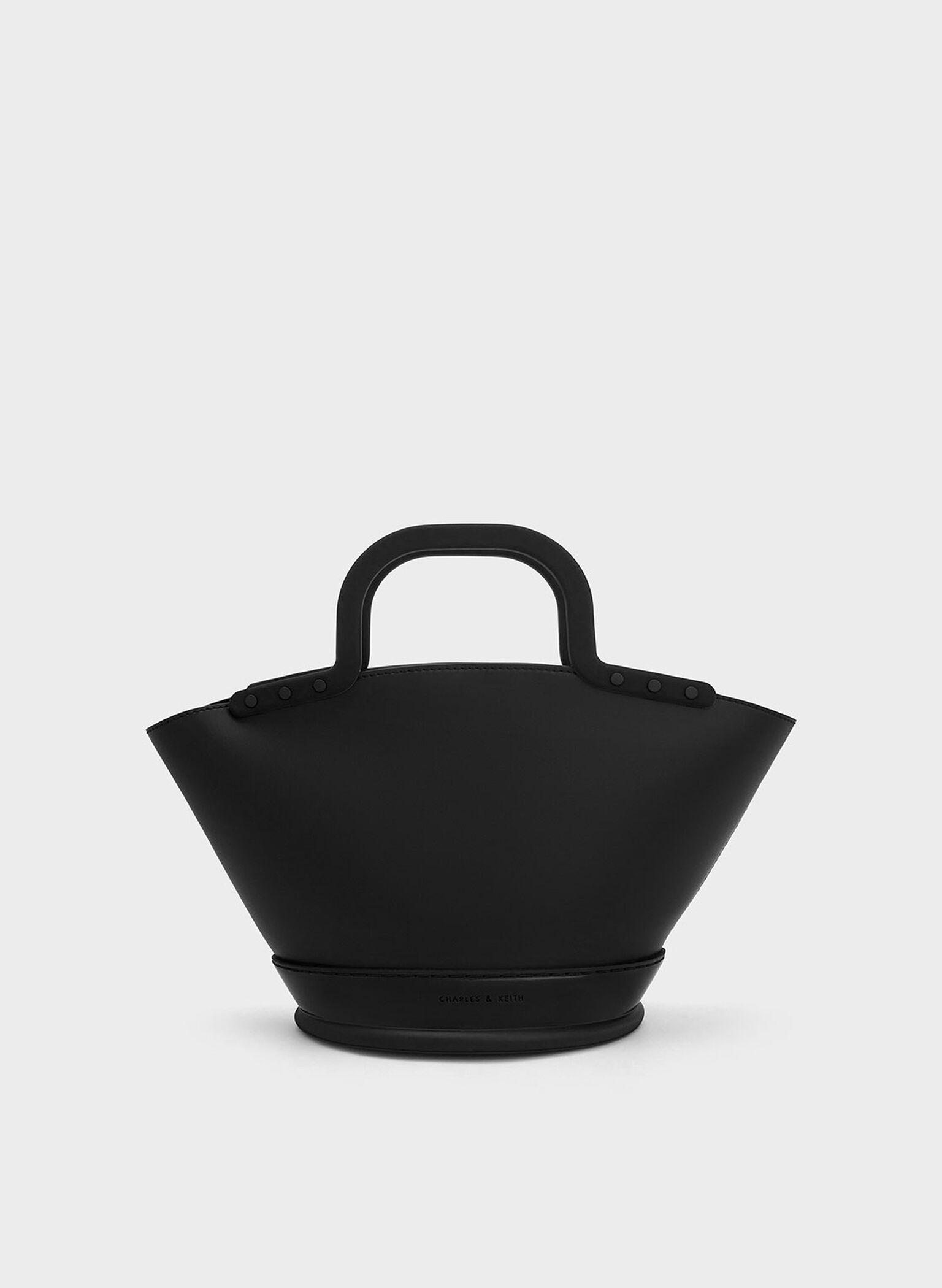 Fan Double Handle Tote Bag, Black, hi-res