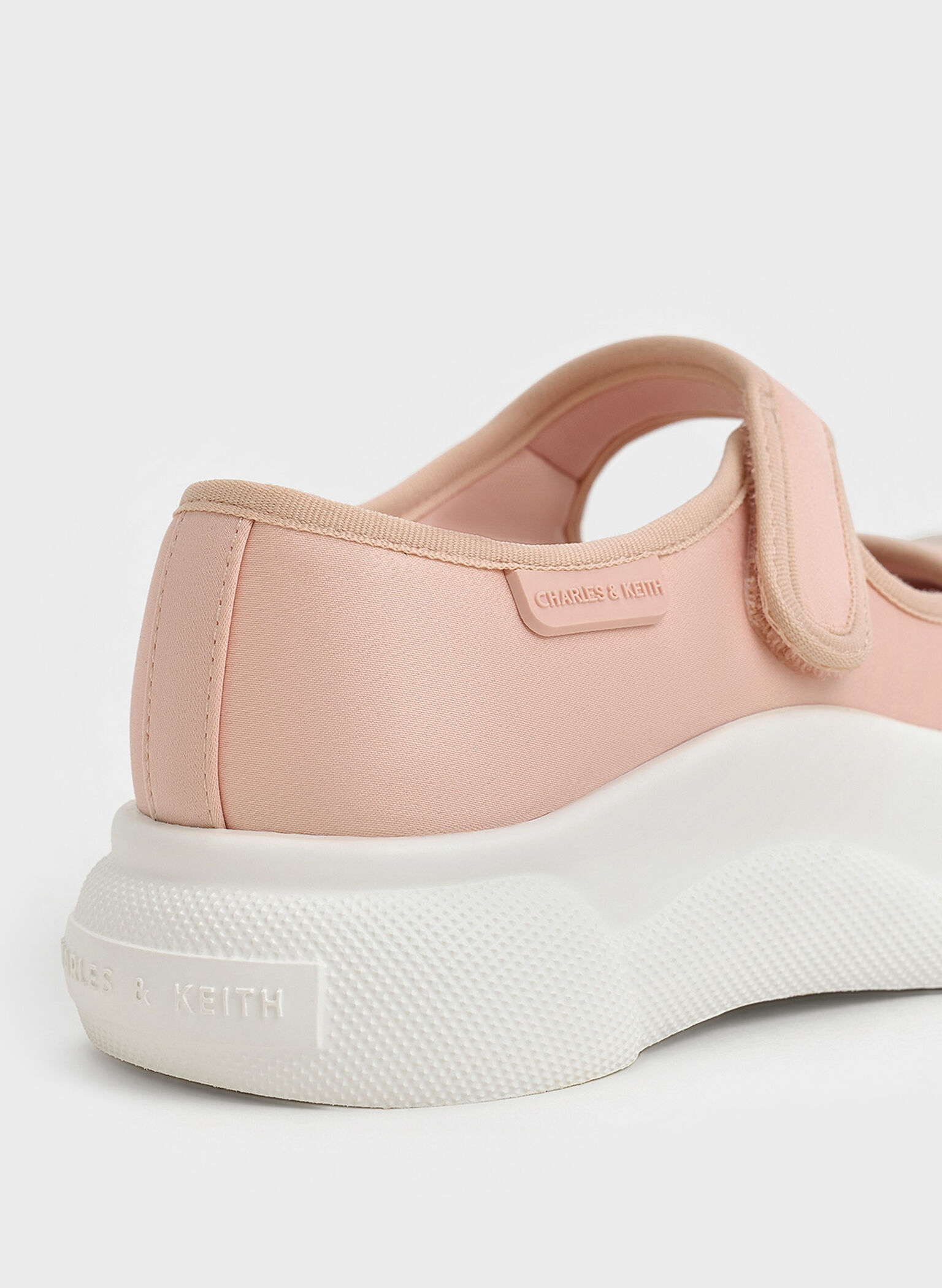 Girls' Two-Tone Mary Jane Sneakers, Light Pink, hi-res