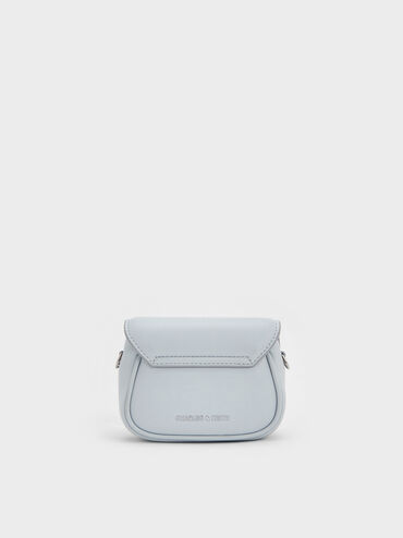 Bolso de muñeca Sammie con tiras anudadas, Azul marino, hi-res
