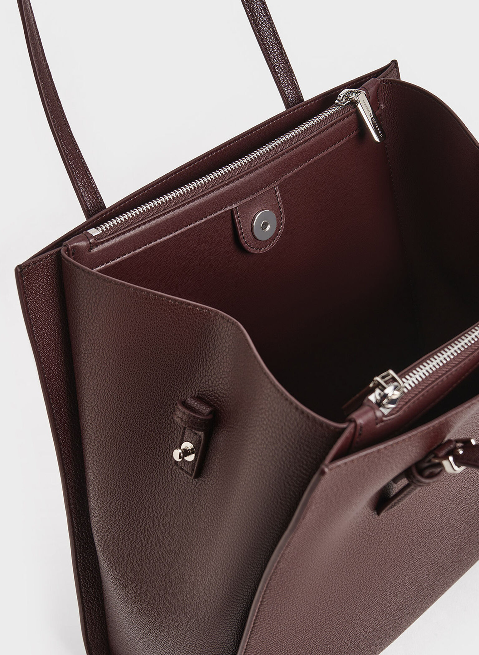 Sansa Tote Bag, Plum, hi-res