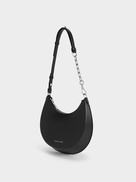 Olivia Moon Bag, Noir, hi-res