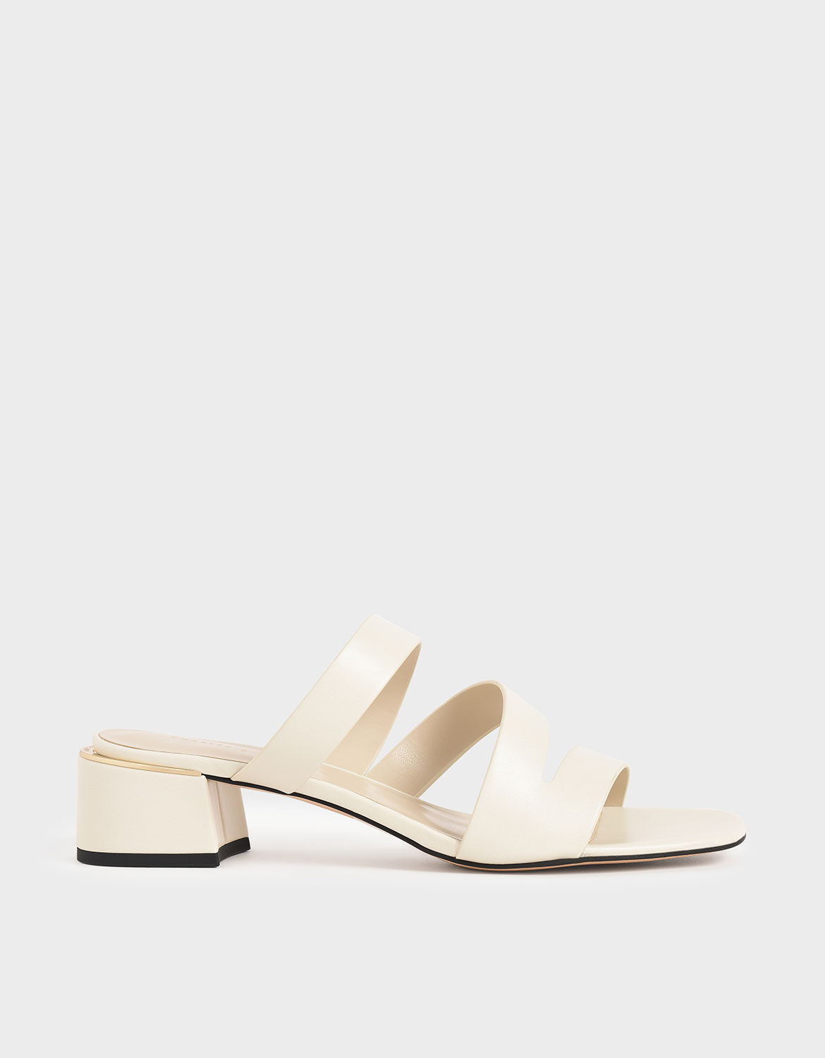 block heel sandals slip on