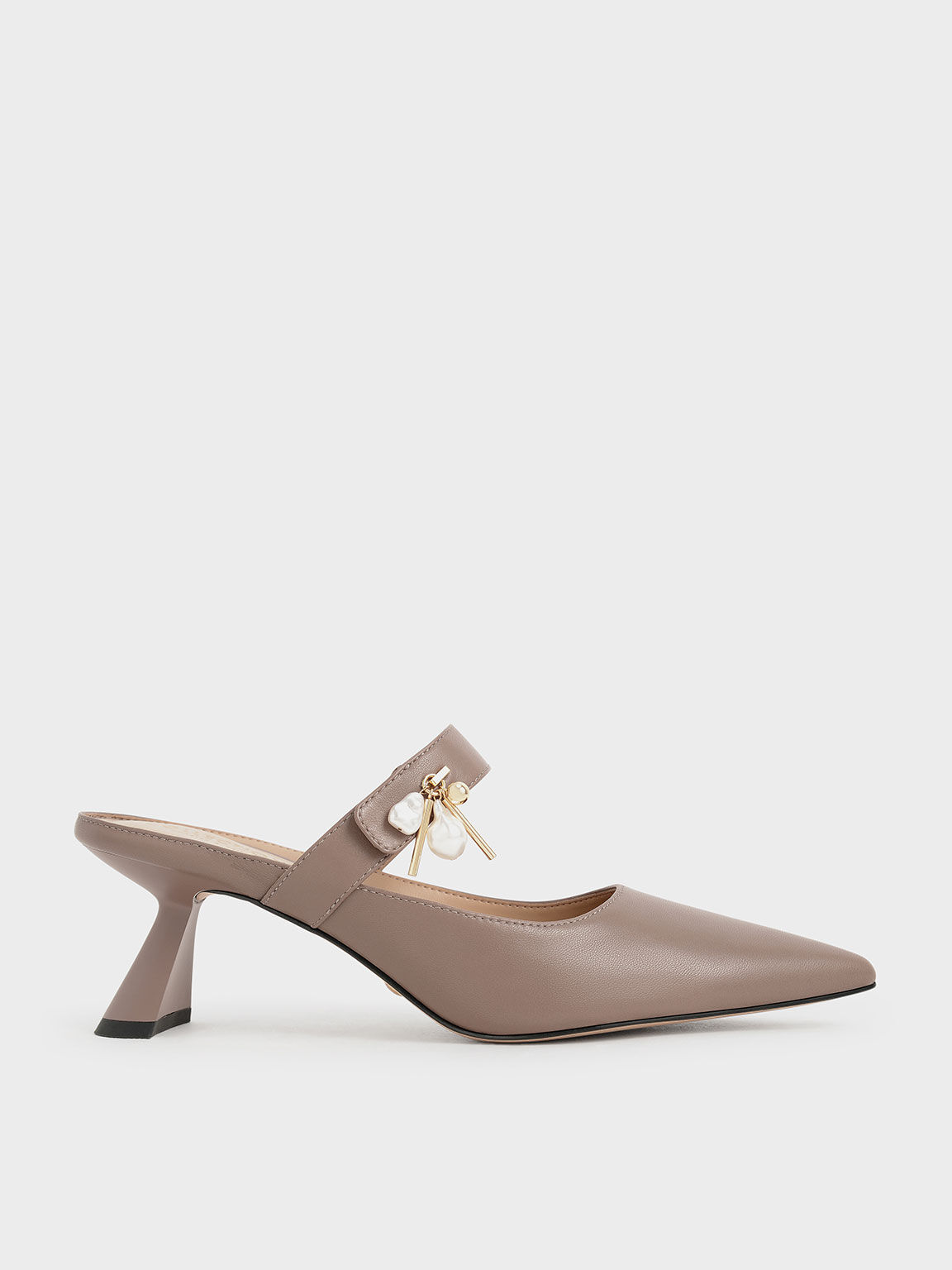Mules taupe