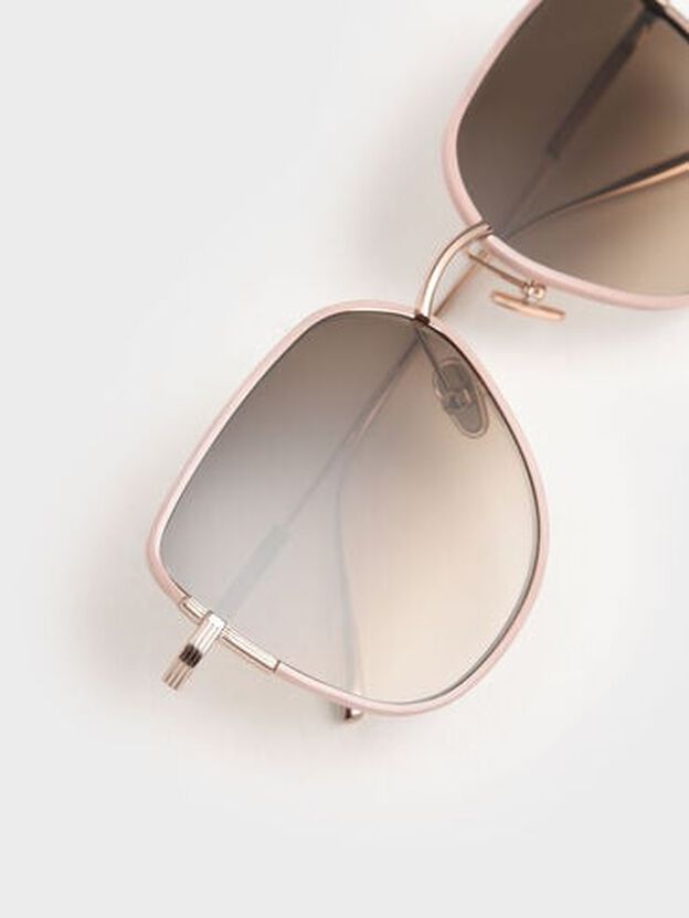 Seraphina Butterfly Sunglasses, Pink, hi-res