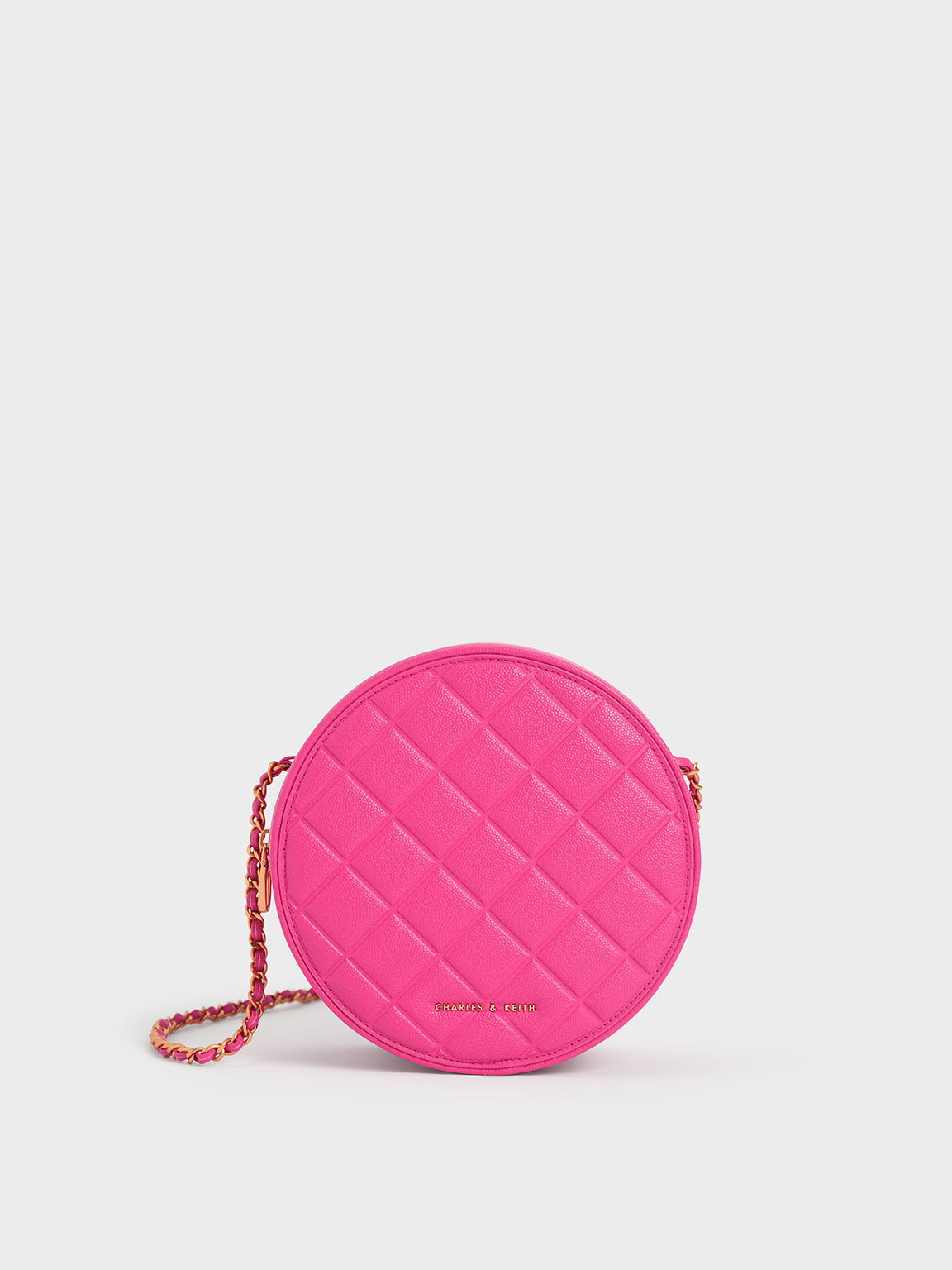 Charles and keith round crossbody bag deals