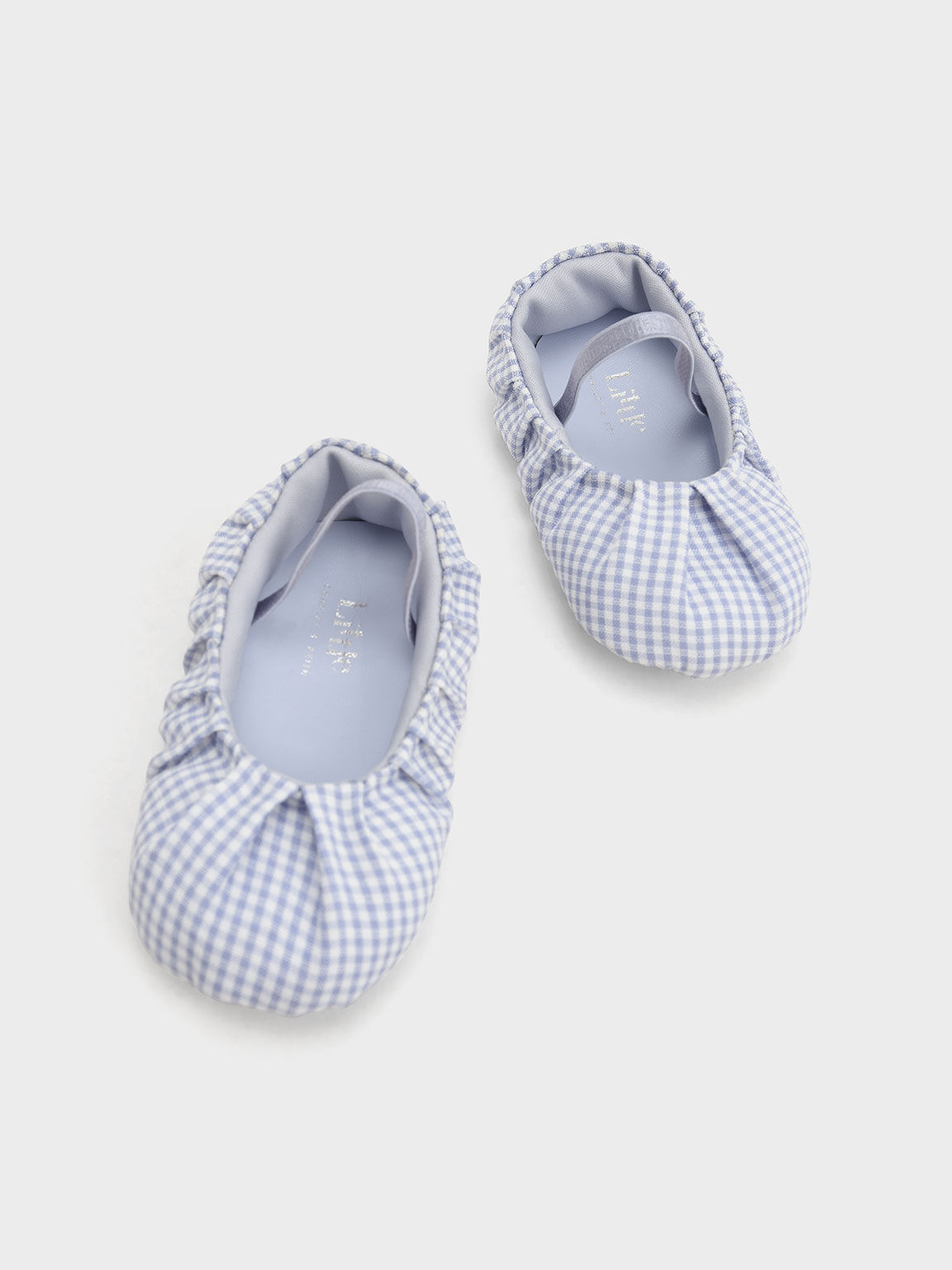 Girls blue cheap flats