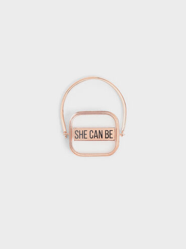 The Purpose Collection -  'She Can Be' Ring, Rose Gold, hi-res