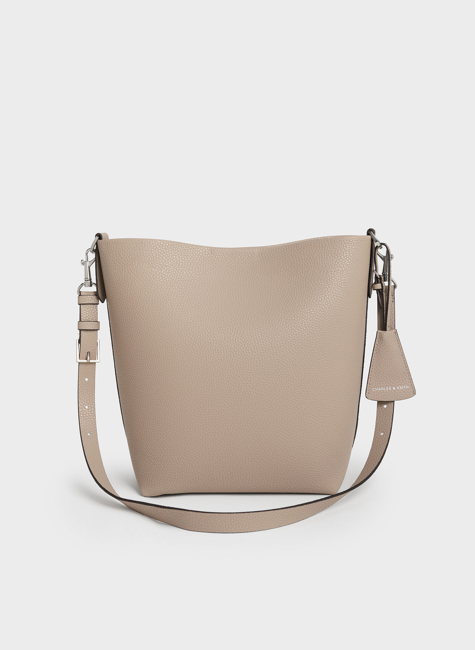 Beryl Bucket Bag, Taupe, hi-res