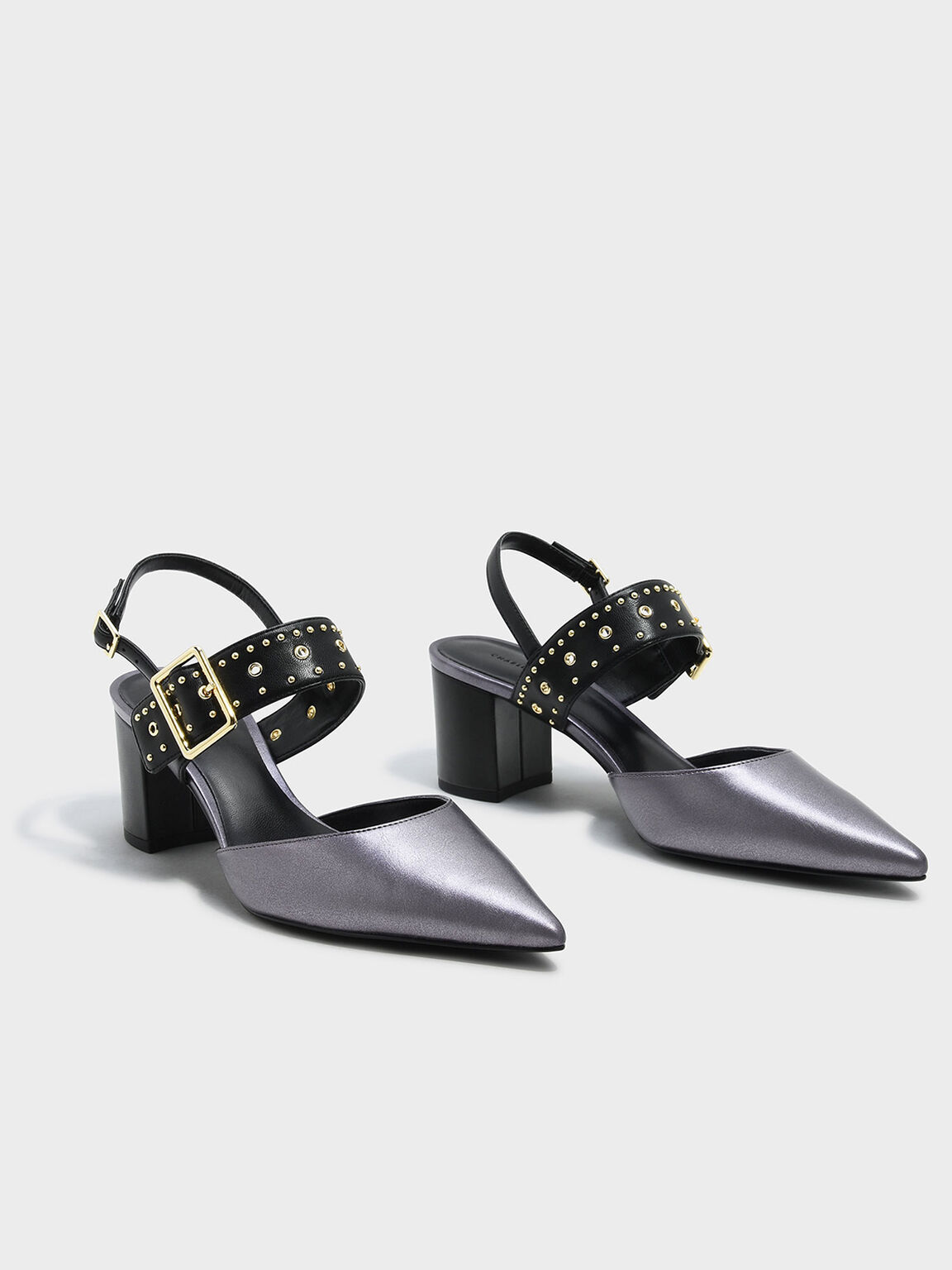 pointed sling backs