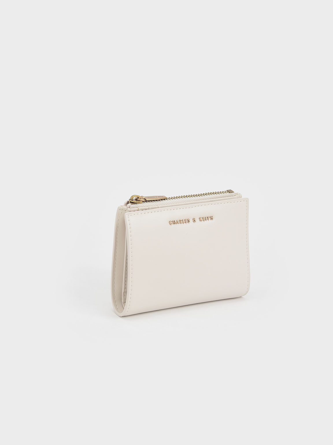 Charles and keith top zip mini wallet sales