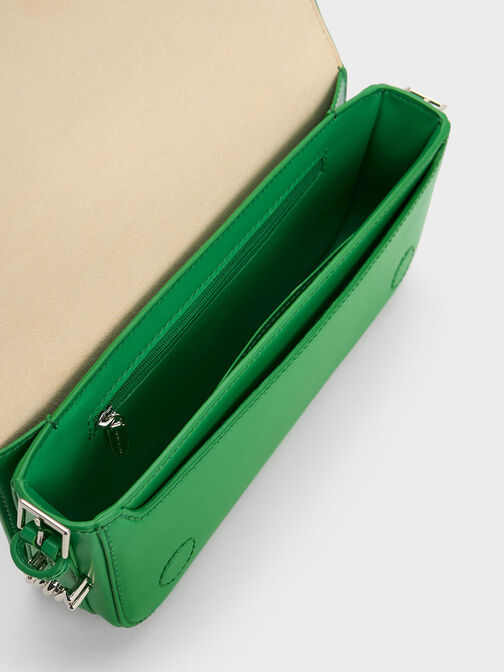 Henrietta Shoulder Bag, Green, hi-res