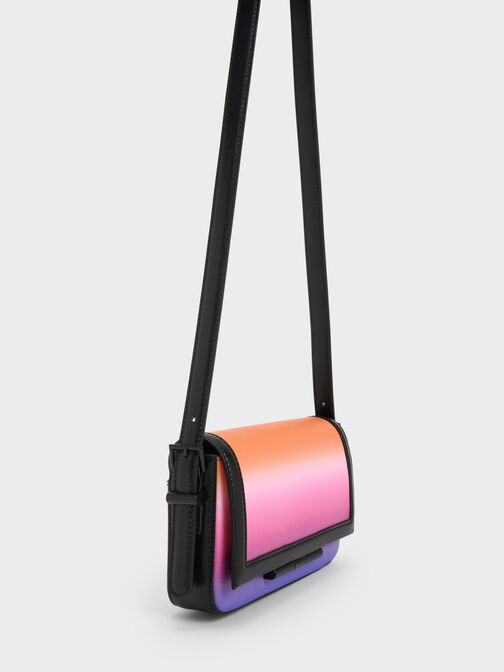 Cesia Holographic Crossbody Bag, Holographic, hi-res