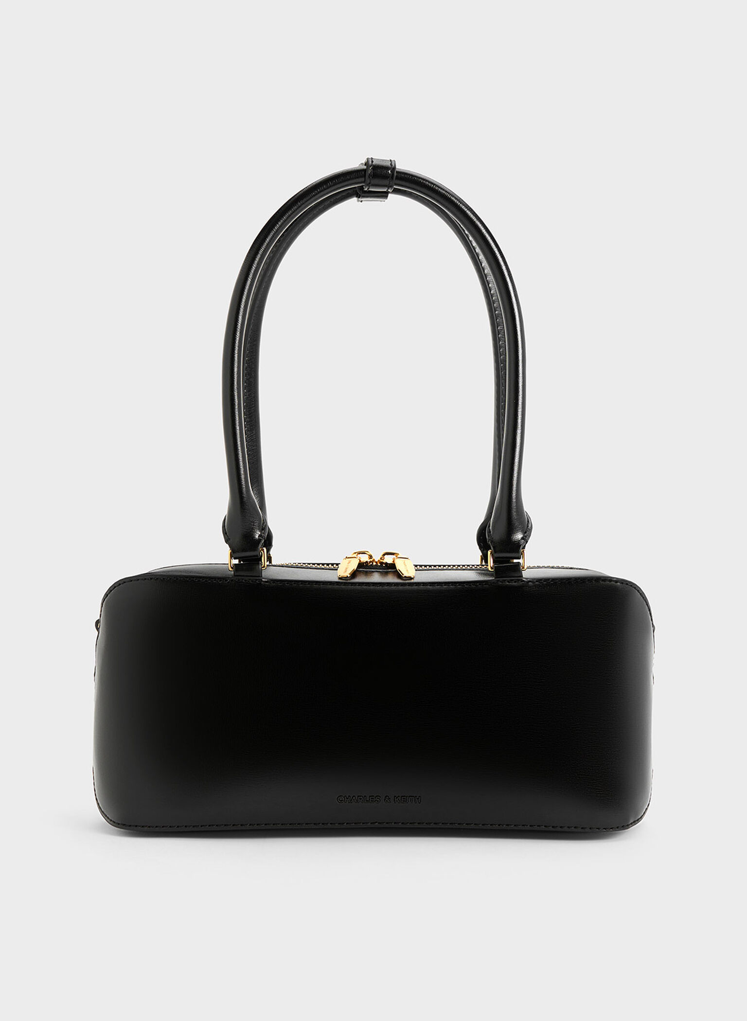 Wisteria Elongated Top Handle Bag, Black, hi-res