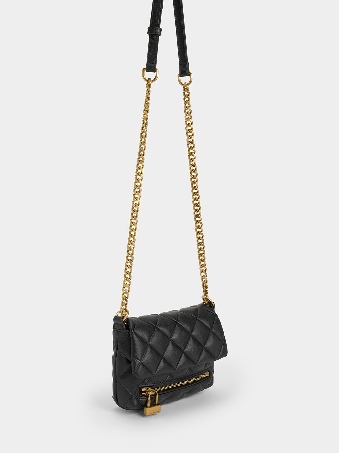 Quilted bag best sale charles and keith