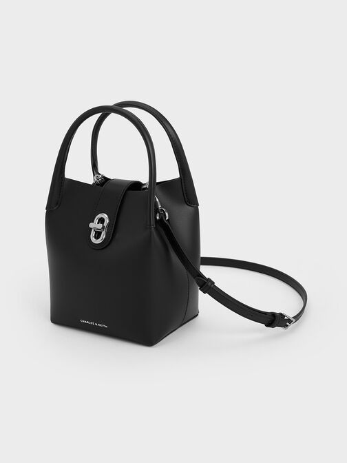Bolso bombonera Aubrielle, Noir, hi-res