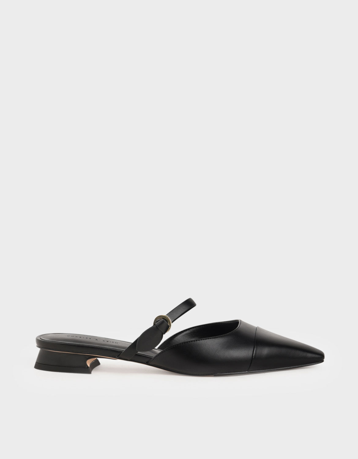 mules black flat