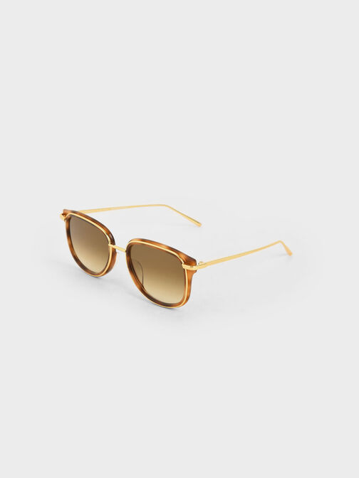 Oval Sunglasses, T. Shell, hi-res