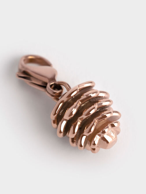 Pine Nut Charm, Rose Gold, hi-res