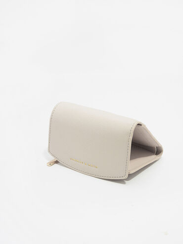 Front Flap Wallet, Ivory, hi-res