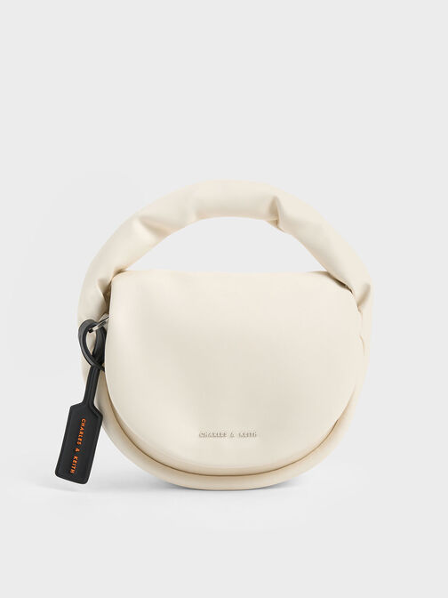 Yama Padded Handle Bag, Cream, hi-res
