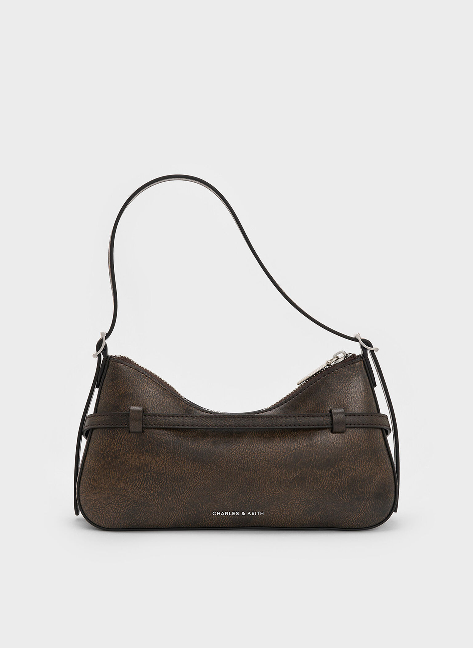 Sloane Shoulder Bag, Dark Brown, hi-res