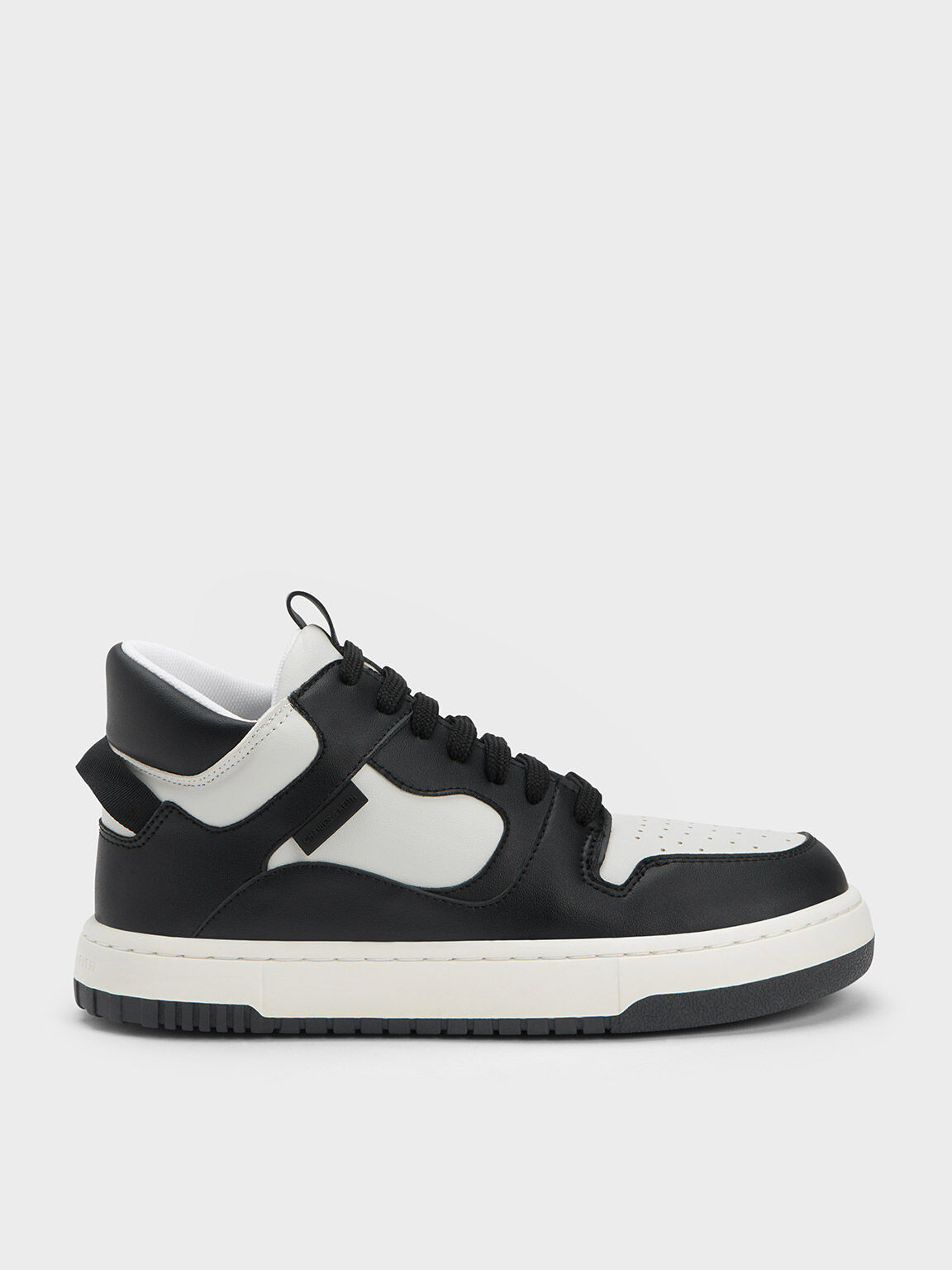 chunky platform sneakers black