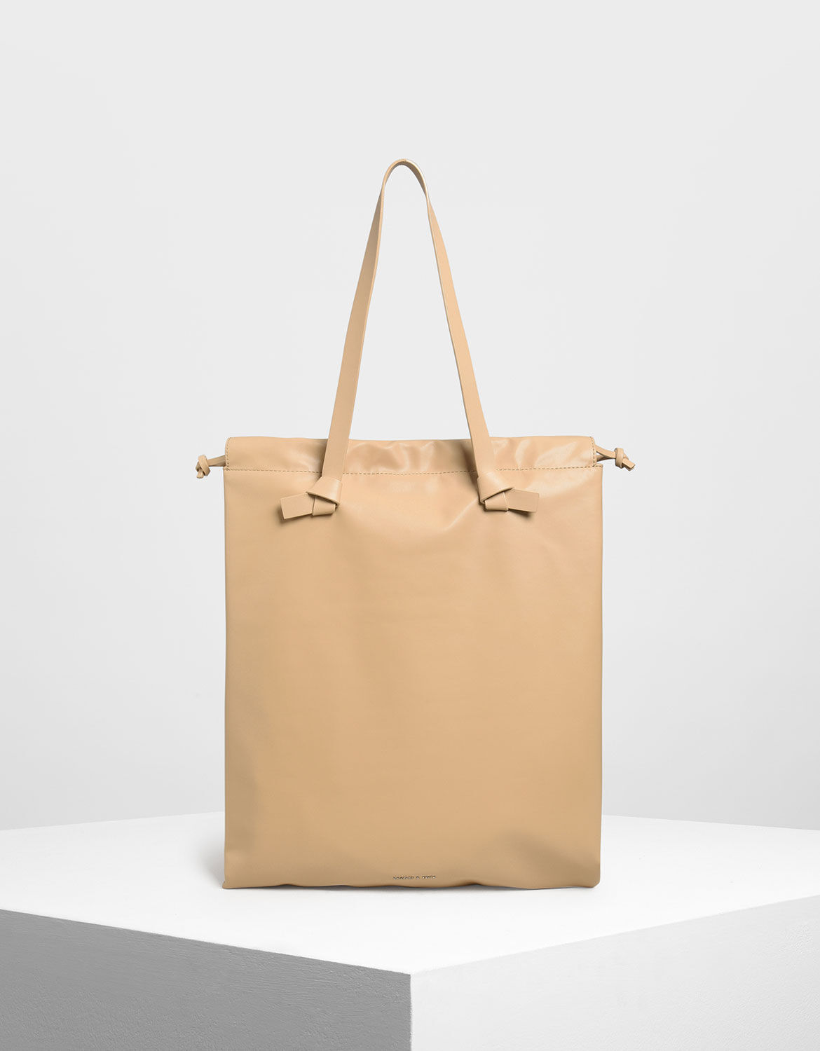 drawstring tote bag